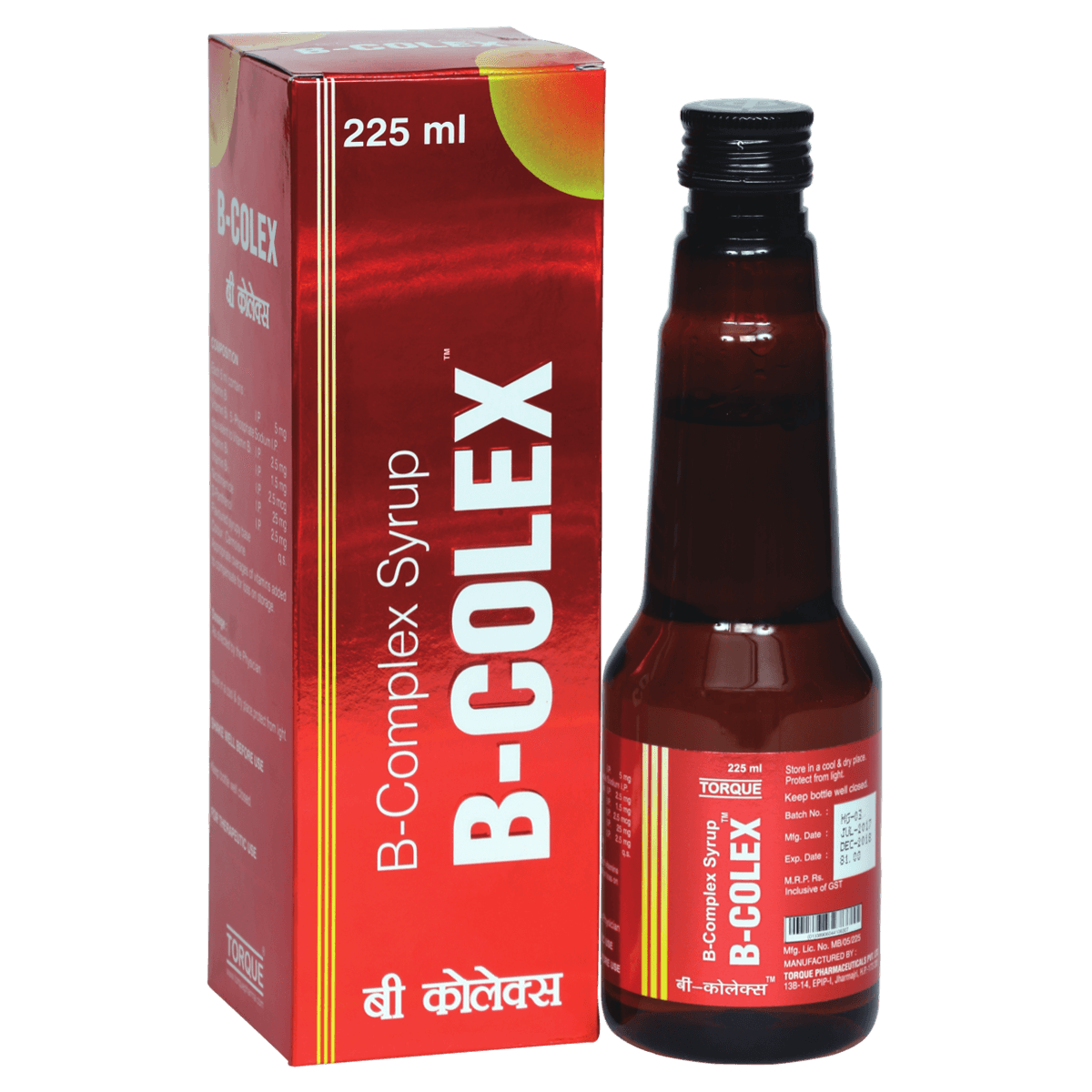 B-Colex Syrup 225ml
