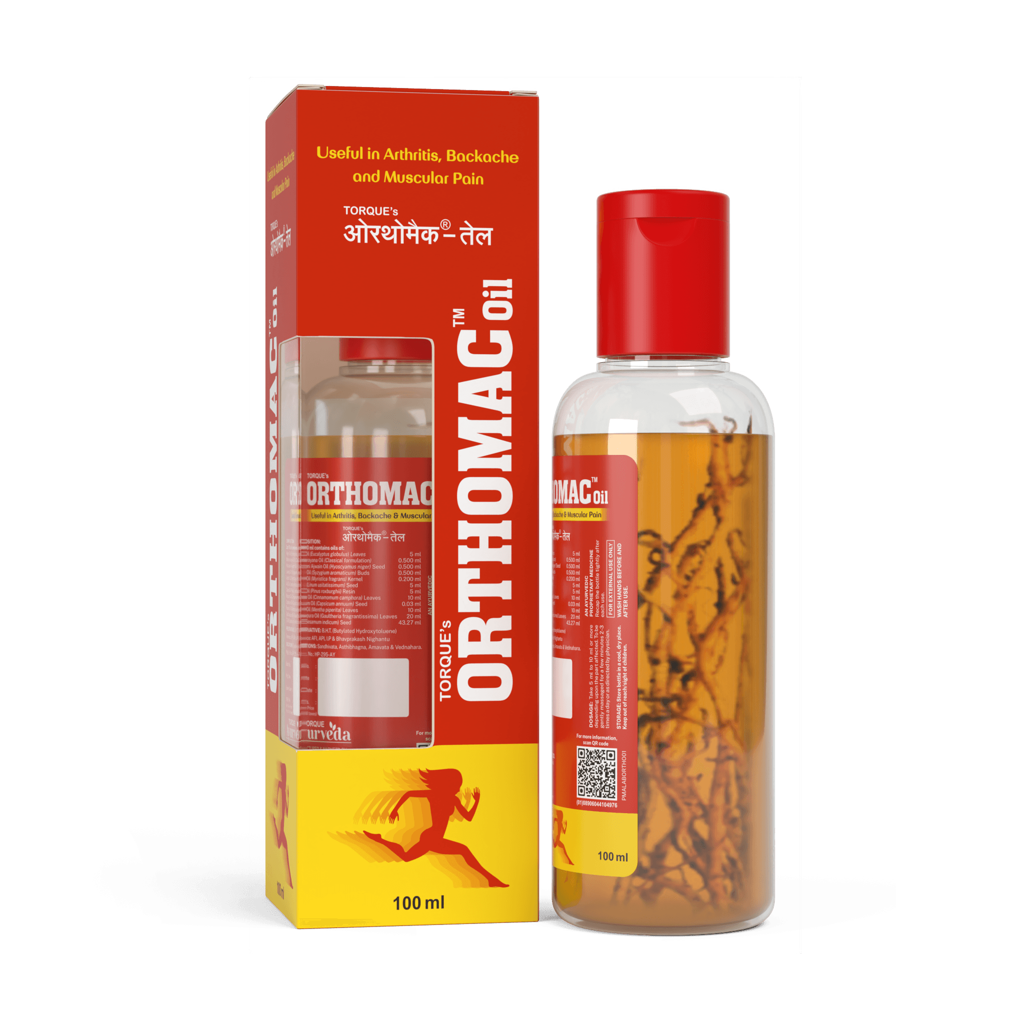 Torque's Orthomac Pain Relief Oil