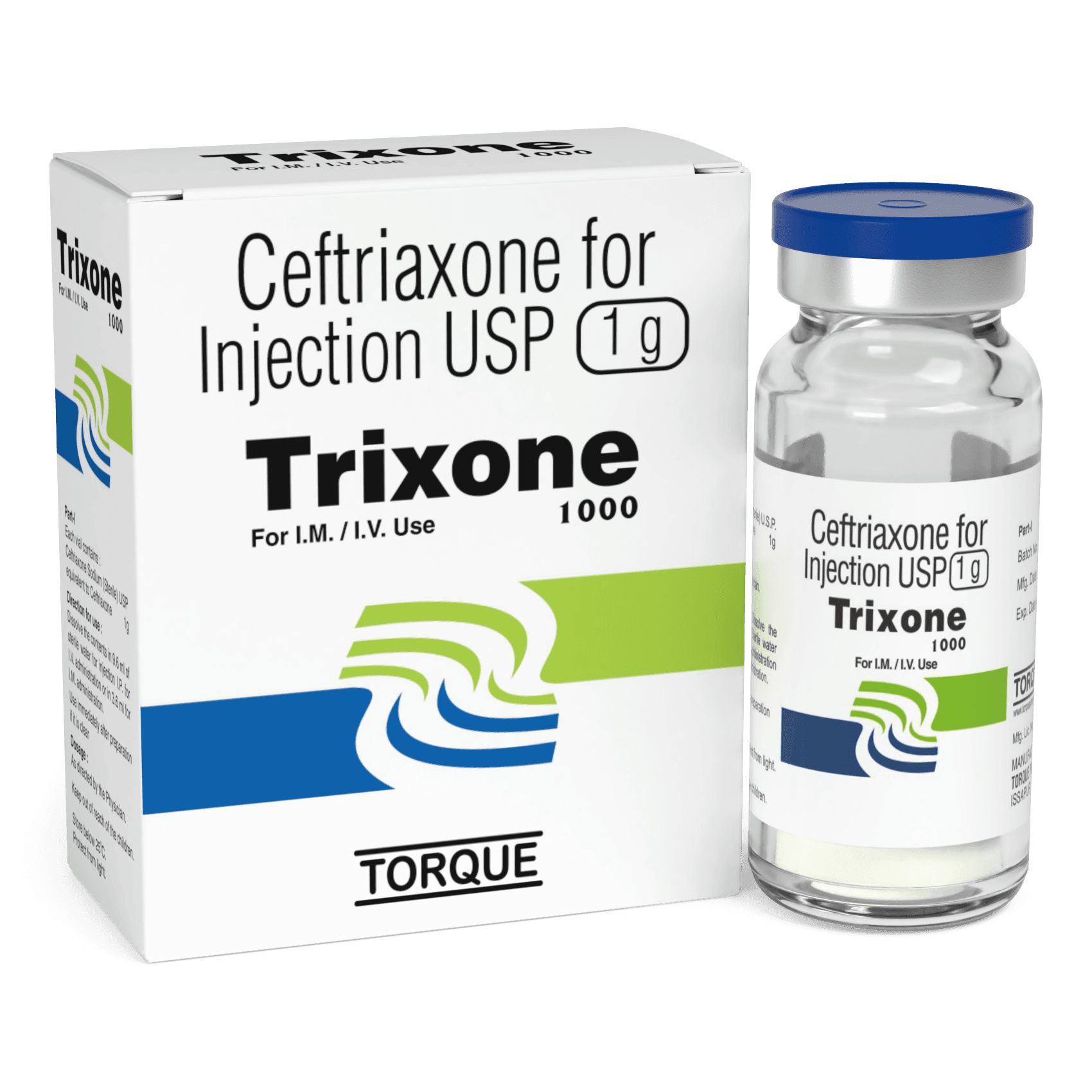 Trixone 1G Injection