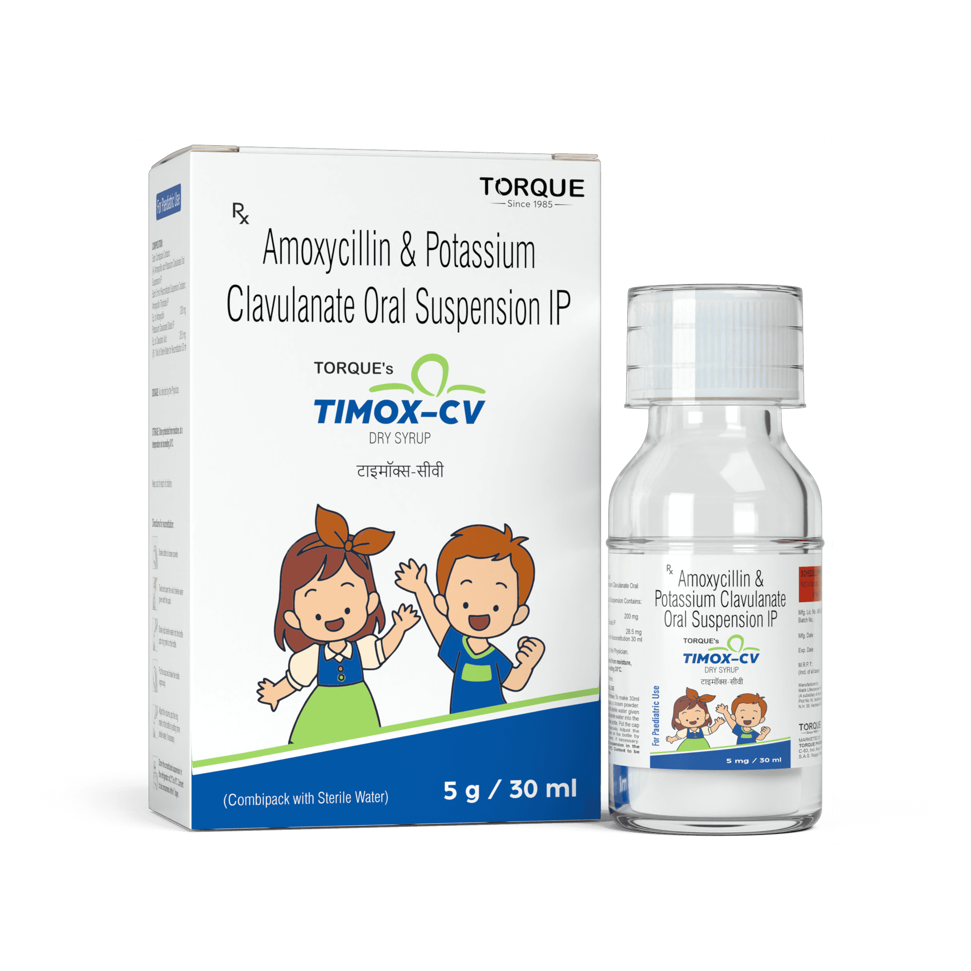 Torque's Timox-CV Dry Syrup