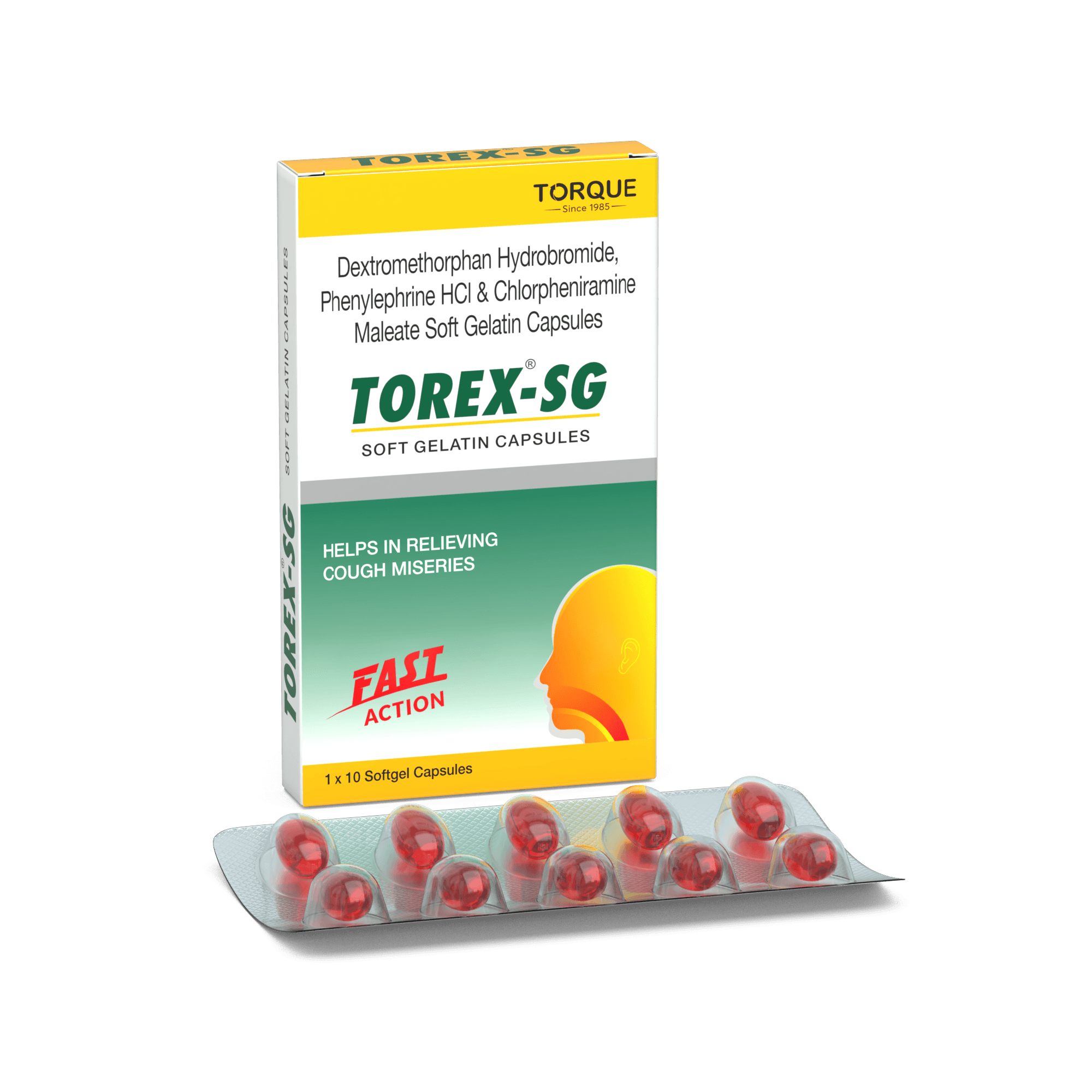 Torex-SG Softgel Capsules