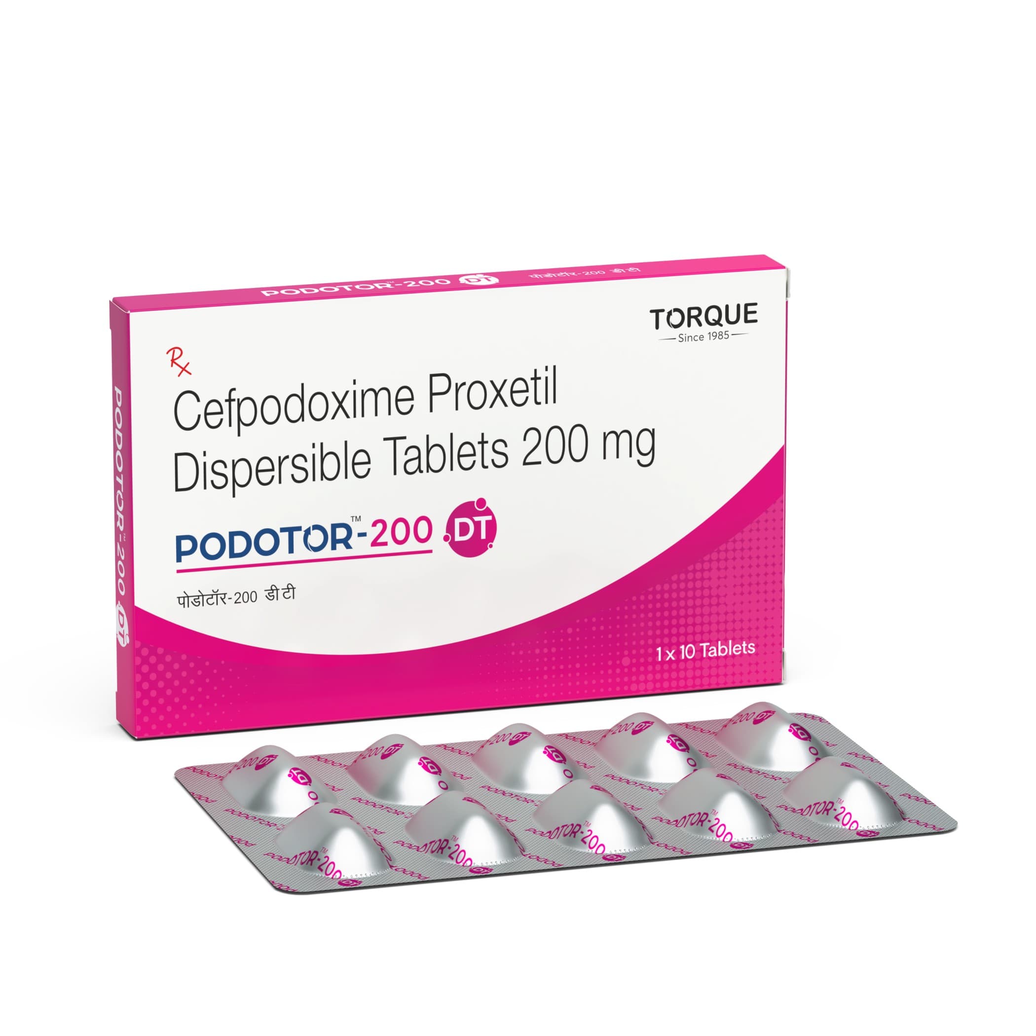Podotor-200 Dt (10x1x10 Tablets)