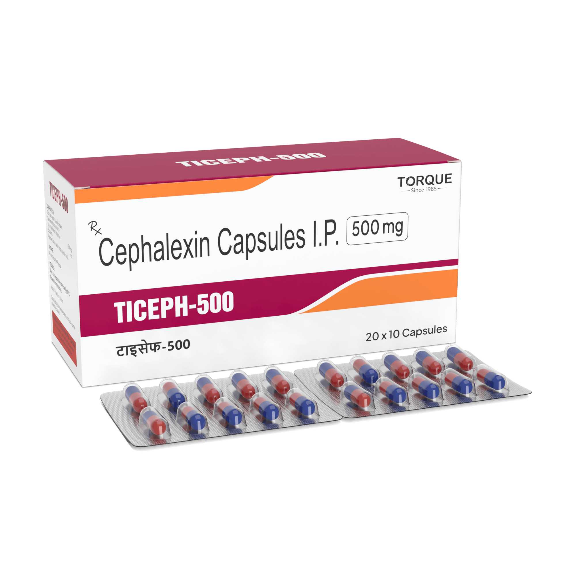 Ticeph-500 (10 Capsules)