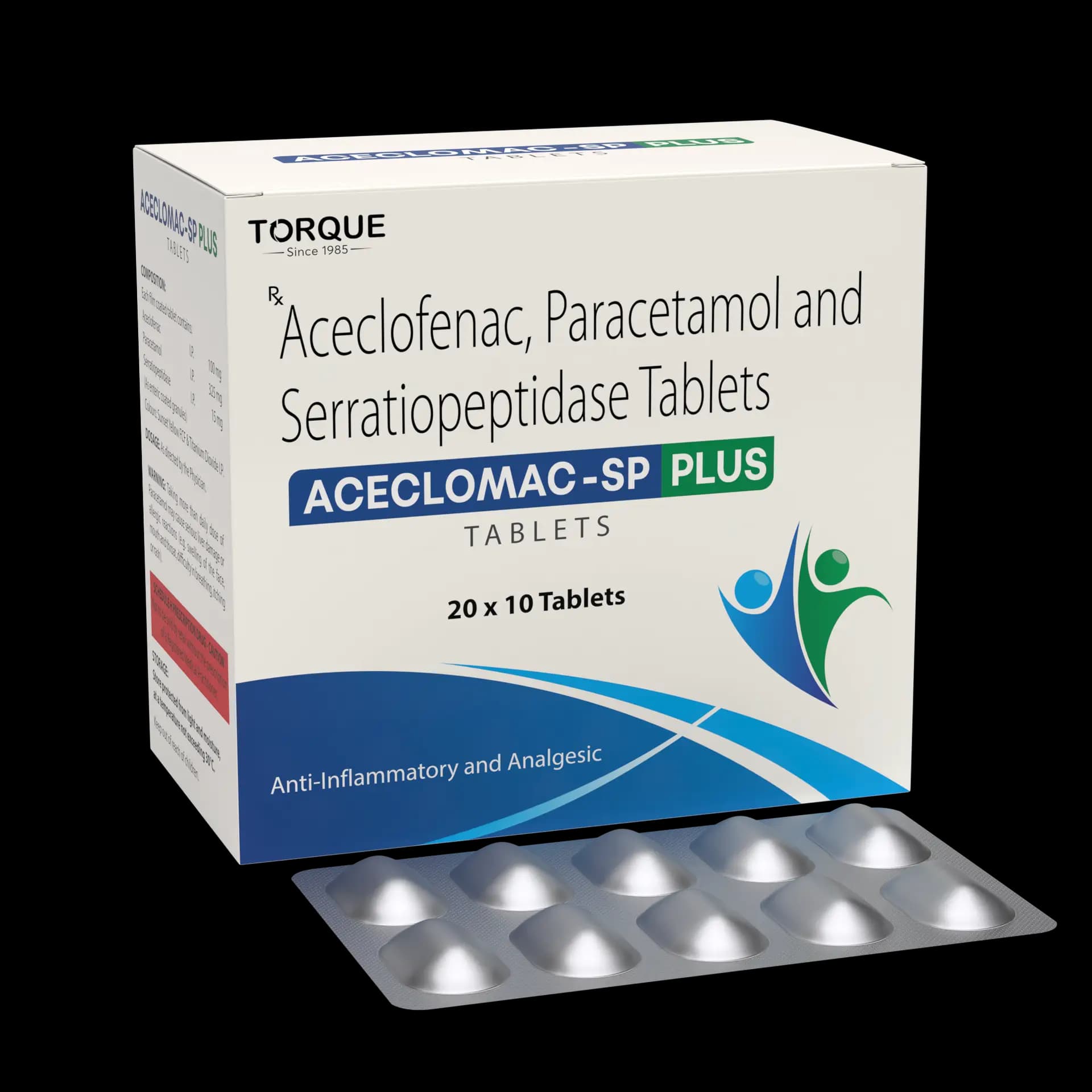 Aceclomac SP Plus Tablets (Alu/Alu)
