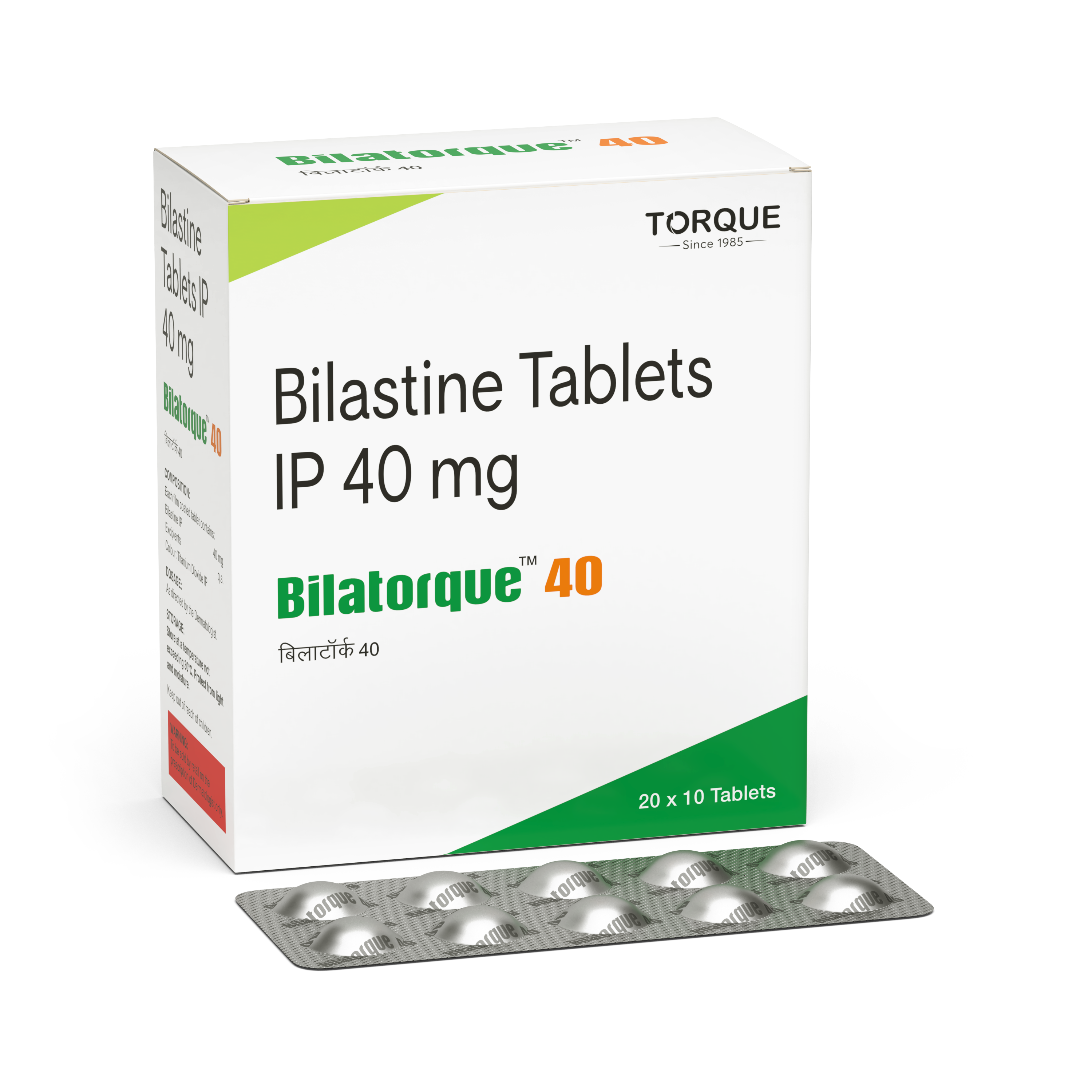 BILATORQUE 40 TABLETS