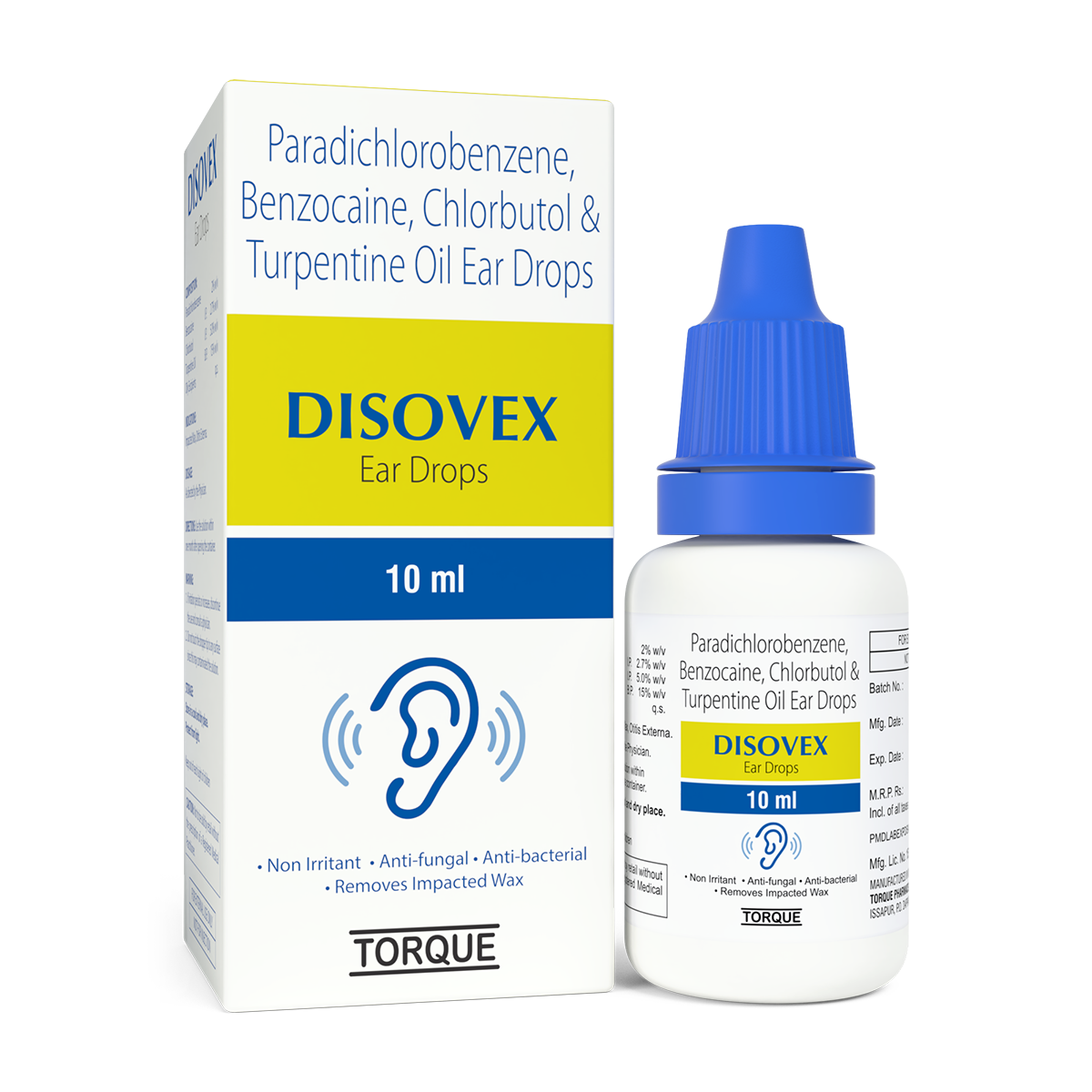 DISOVEX EAR DROPS